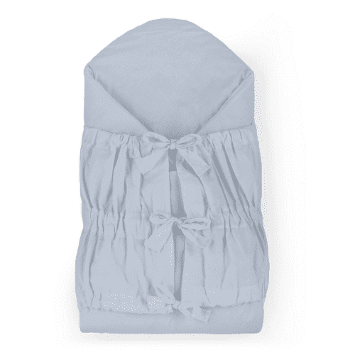 PETITE&MARS Zavinovačka nurse dusty blue šnurovacia 1 ks 1