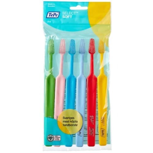 TEPE Select soft zubná kefka 4 + 2 kusov ZADARMO 1