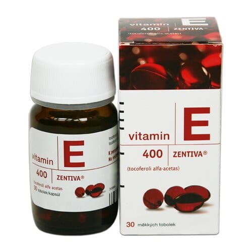 ZENTIVA Vitamín E 400 mg 30 kapsúl 1