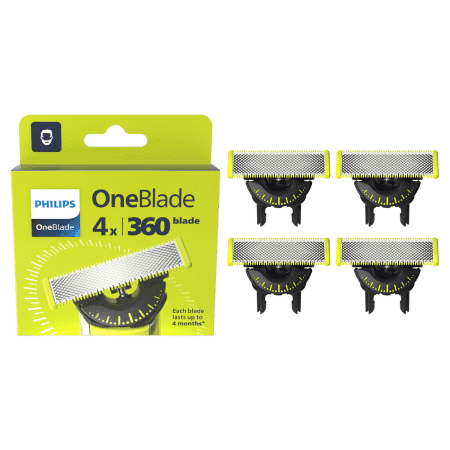 PHILIPS ONEBLADE 360 náhradné čepele QP440/50 4 ks