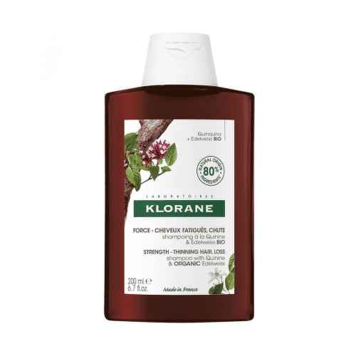KLORANE Šampón s chinínom a BIO plesnivcom alpínskym 200 ml 1
