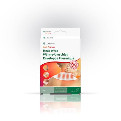 LIVSANE Heat therapy hrejivý zábal 2 ks 1