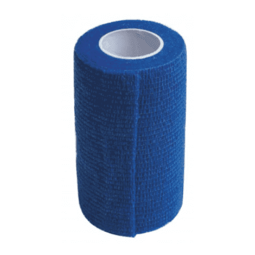 KINE-MAX Cohesive elastic bandage elastické samofixačné ovínadlo modré 10 cm x 4,5 m 1 ks 1