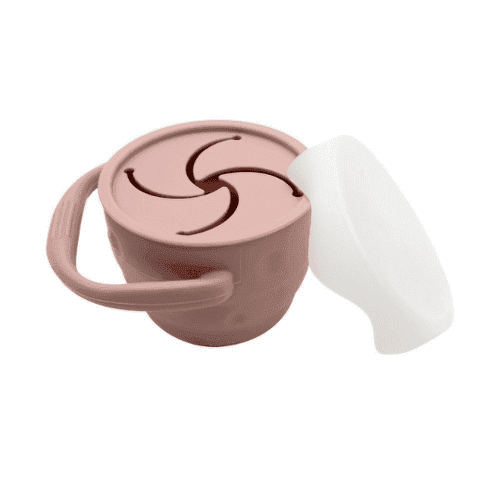 MARTONS Silikónový pohárik na občerstvenie rose pink 1 ks 1