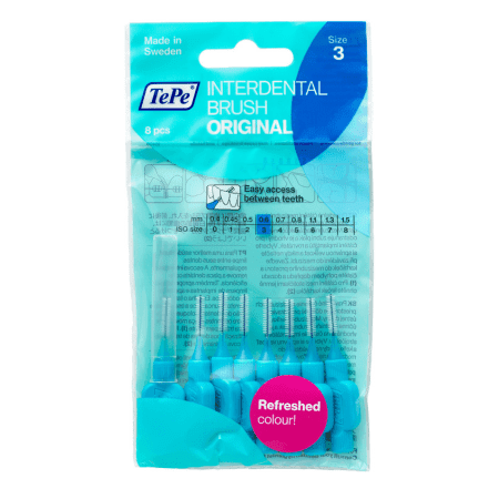 TEPE Medzizubné kefky 0,6 mm 8 ks 1