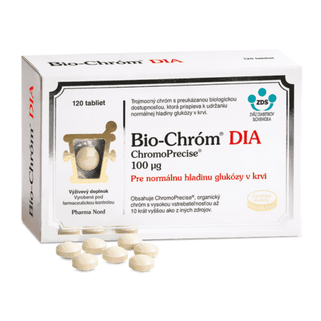 PHARMA NORD Bio chrom dia 100 µg 120 tabliet