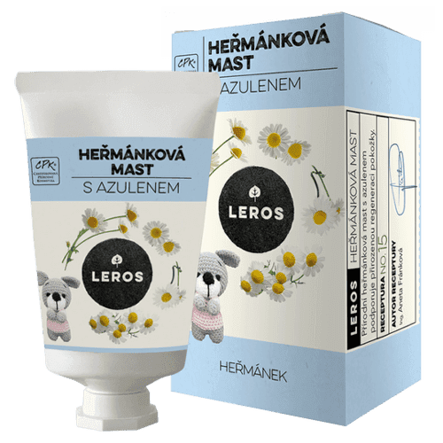 LEROS Rumančeková masť s azulénom 30 ml 1