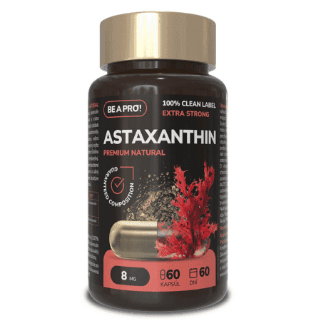 BE A PRO! Astaxanthin premium natural 60 kapsúl 1