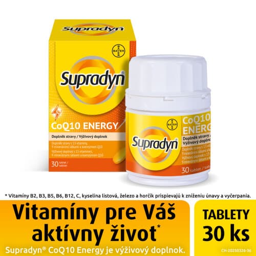 SUPRADYN CoQ10 Energy 30 tabliet