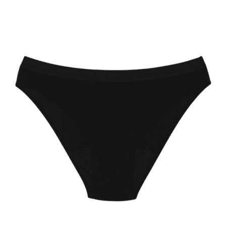 SNUGGS Menštruačné nohavičky Brief-Tencel pre silnú menštruáciu veľkosť S čierna farba 1 ks 1