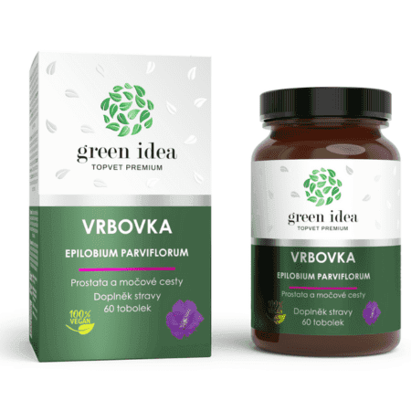 GREEN IDEA Vrbovka bylinný extrakt na prostatu a močové cesty 60 kapsúl