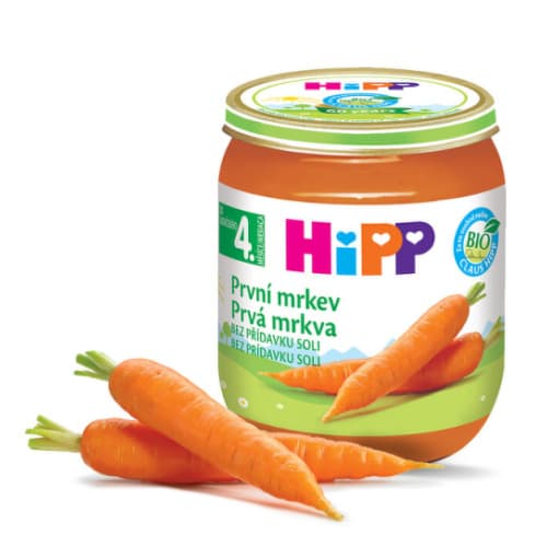 HiPP Príkrm prvá mrkva 125 g 1