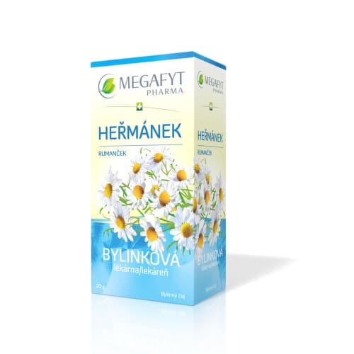 MEGAFYT Bylinková lekáreň rumanček 20 x 1,5 g 1