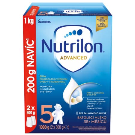 NUTRILON Advanced 5 duo balenie 2 x 500 g 1