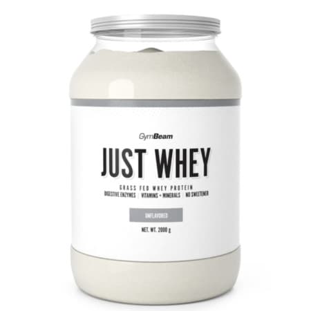 GYMBEAM Proteín just whey srvátkový proteínový prášok bez príchute inovácia 2026 1000 g 1