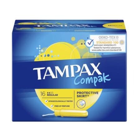 TAMPAX Compak regular 16 ks