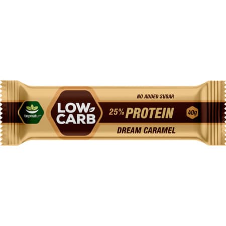 TOPNATUR Low carb proteínová tyčinka karamel 40 g 1