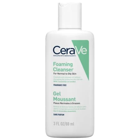 CERAVE Čistiaci penivý gél na normálnu až mastnú pleť 88 ml 1