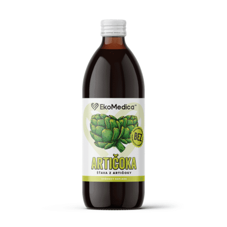EKOMEDICA SK Artičoka šťava 99,8% 500 ml 1
