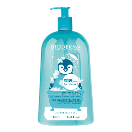 BIODERMA ABCDerm gel moussant čistiaci gél pre dojčatá a deti 1 l 1