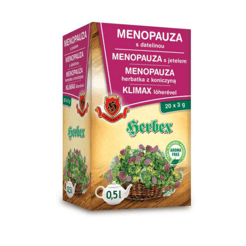 HERBEX Menopauza s ďatelinou 20 x 3g 1