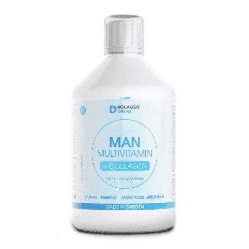 KOLAGENDRINK Man multivitamin + collagen sirup multivitamín pre mužov 500 ml