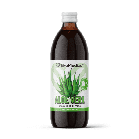 EKOMEDICA SK Aloe šťava 99,8% 500 ml 1