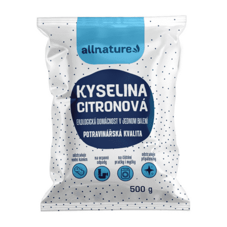 ALLNATURE Kyselina citrónová 500 g