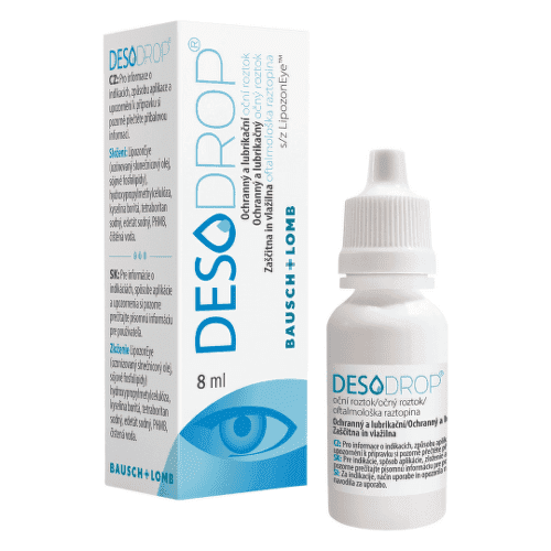 DESODROP ochranný a lubrikačný očný roztok 8 ml 1