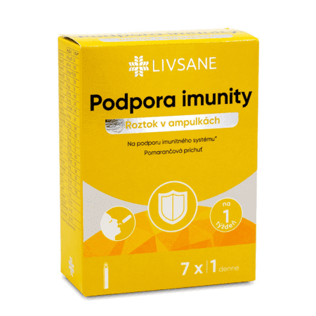 LIVSANE Tekutá obrana imunity 7 x 25 ml
