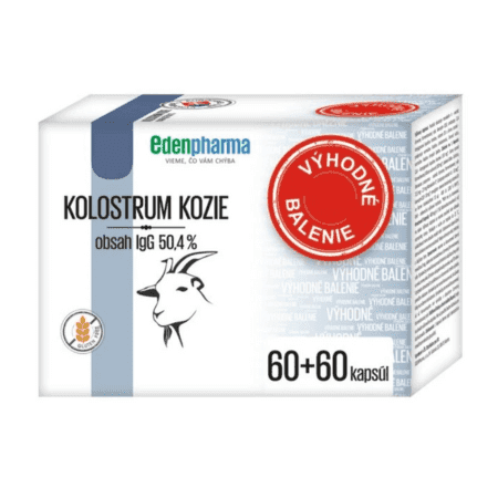 EDENPHARMA Kolostrum kozie 2 x 60 kapsúl 1