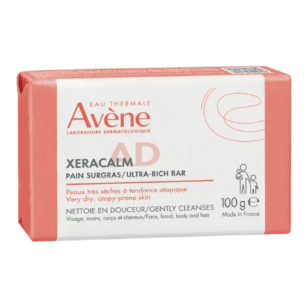 AVENE XeraCalm A.D umývacia kocka 100 g 1