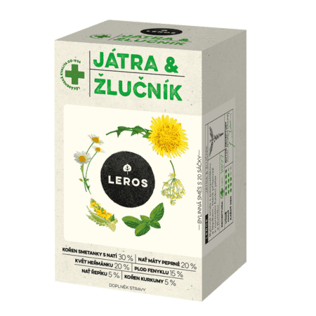 LEROS Pečeň a žlčník 20 x 1,5 g 1