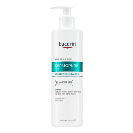 EUCERIN Dermopure Clinical Exfoliačný čistiaci gél 400 ml 1