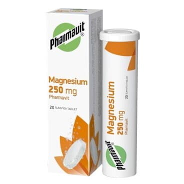 PHARMAVIT Magnesium 250 mg tbl eff 20 1