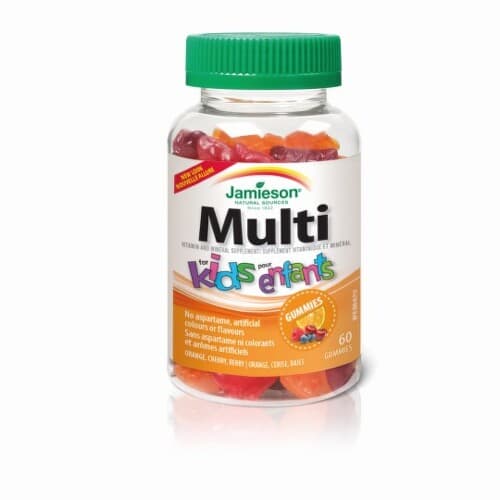 JAMIESON Multi kids gummies 60 želatínových pastiliek 1