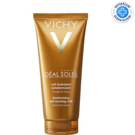 VICHY Capital soleil hydratačné samoopaľovacie mlieko na tvár a telo 100 ml 1