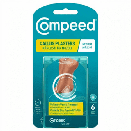 COMPEED Hydrokoloidná náplasť na mozole stredná inov.2026 6 ks 1