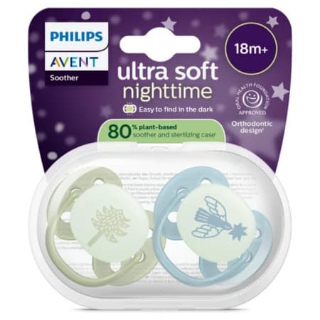 PHILIPS AVENT Cumlík ultra soft 18m+ pre chlapca na utišovanie nočný SCF094/05 1 x 2 ks 1