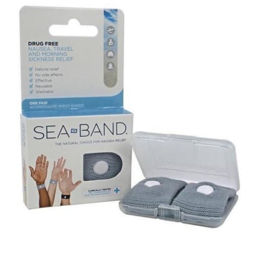 SEA BAND akupresúrne náramky pre dospelých 2 ks 1