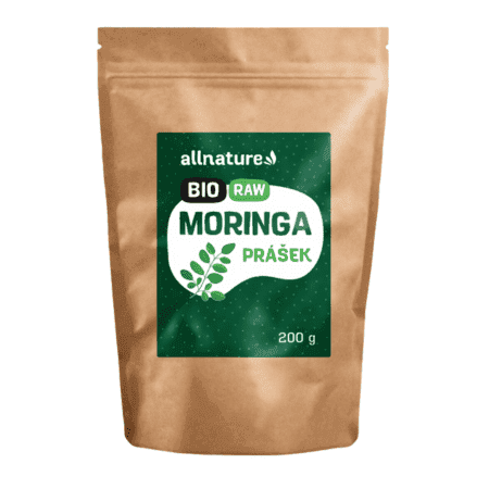 ALLNATURE Moringa prášok vegan 200 g