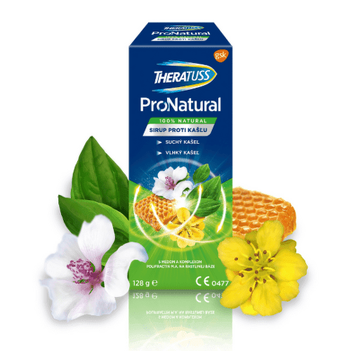 THERATUSS Pronatural prírodný sirup na kašel 128 g 1