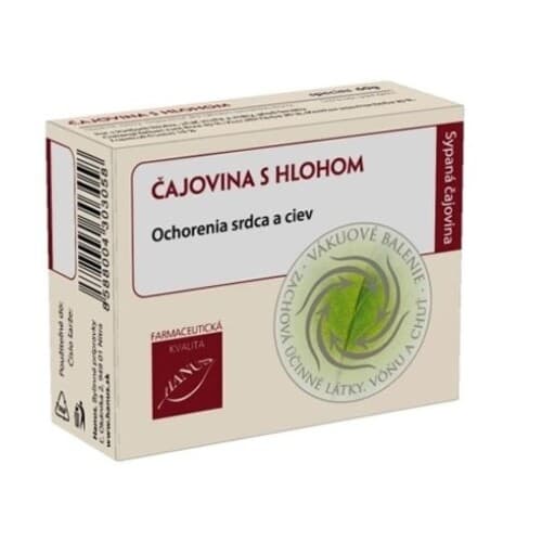 HANUS Čajovina s hlohom vákuové balenie 60 g 1