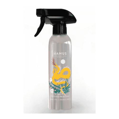 HANUS No.2 čistenie priestoru roztok silíc v alkohole 250 ml 1