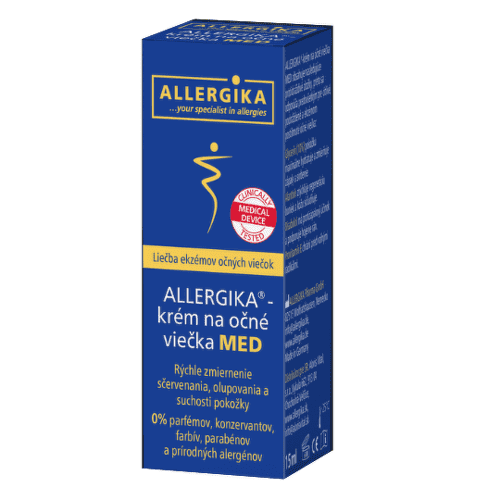 ALLERGIKA Krém na očné viečka med 15 ml 1
