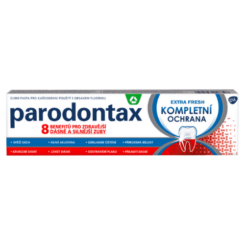 PARODONTAX Kompletná ochrana extra fresh zubná pasta 75 ml 1