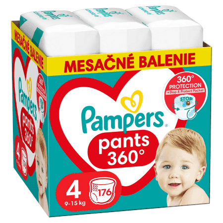 PAMPERS Pants 4 176 ks