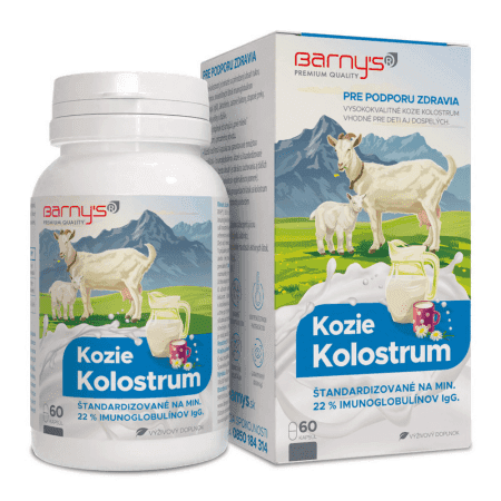 BARNY´S Kozie kolostrum 60 kapsúl