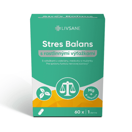 LIVSANE Stres balans 60 kapsúl