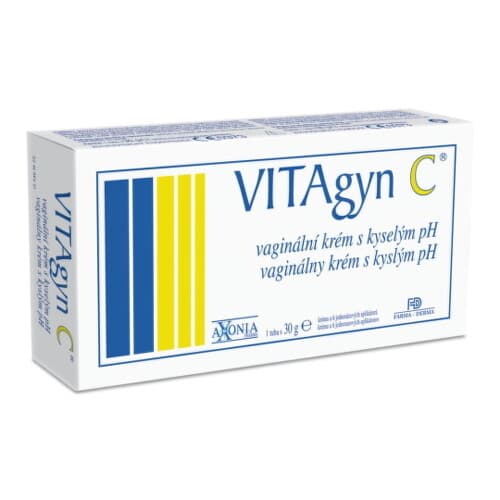VITAGYN C krém pošvový s kyslým pH 30 g 1